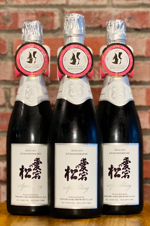 愛宕之松 發泡酒 (伯楽星) 720ml x 3